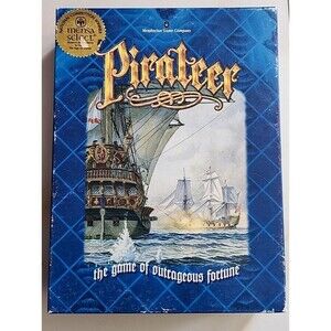 PIRATEER The Game of Outrageous Fortune Mendocino 1994 Board Game - Complete
